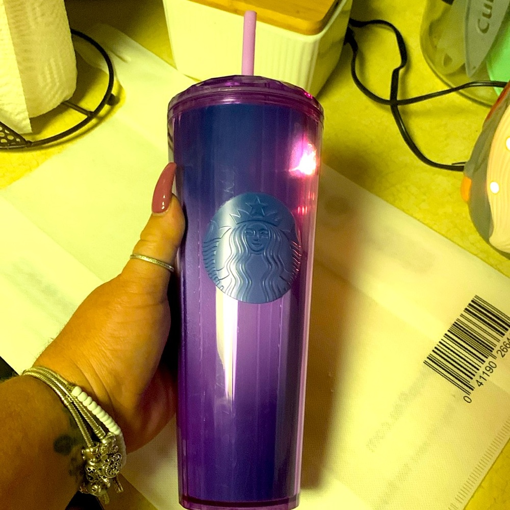 Purple 24 oz dome